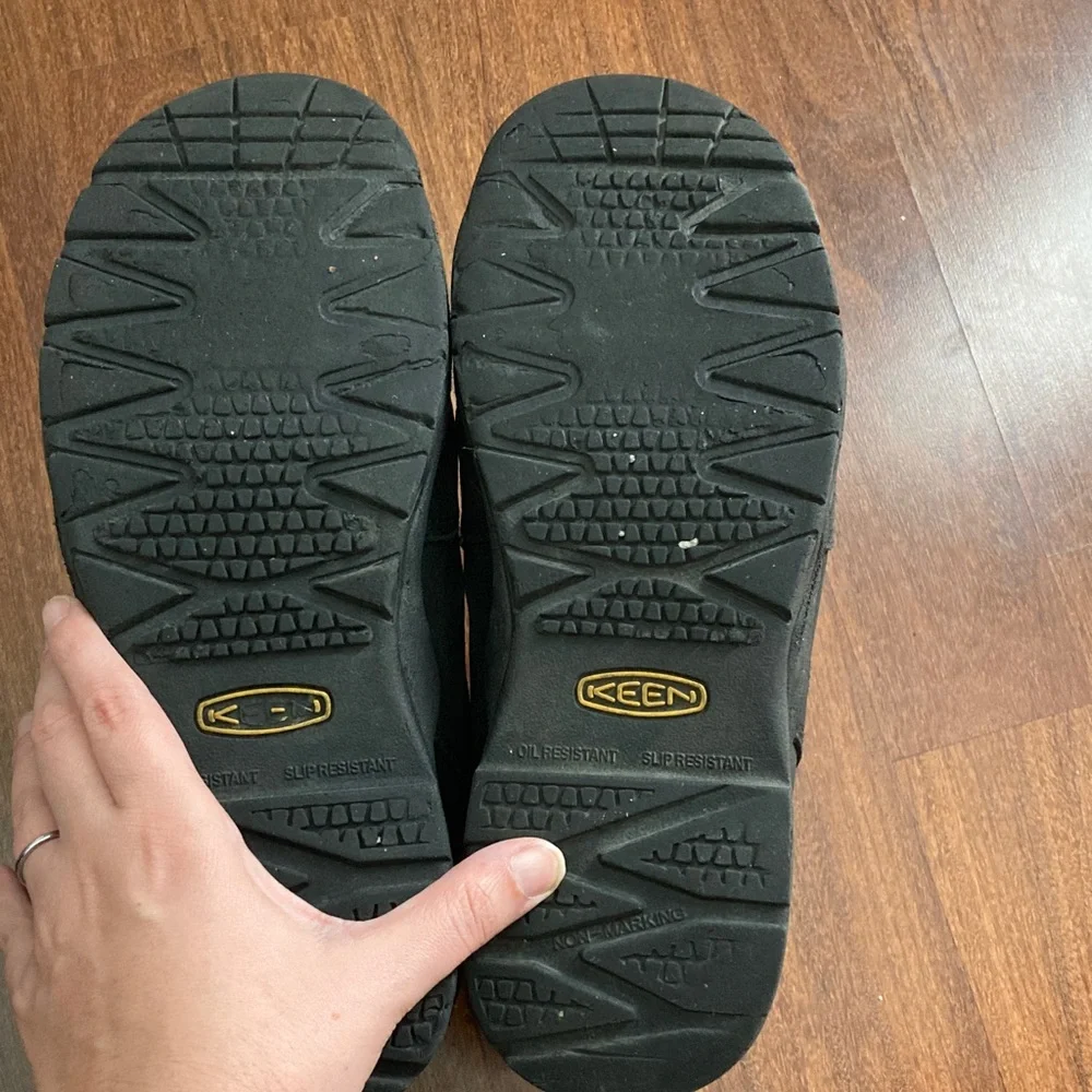 Keen Mens Utility Black Safety Footwear Sz 10